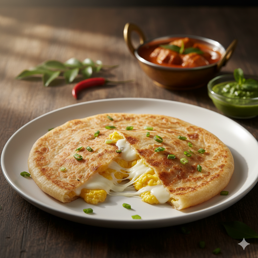 Egg Cheese Prata